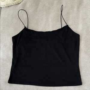 gaze Black Spaghetti Strap Cami Top